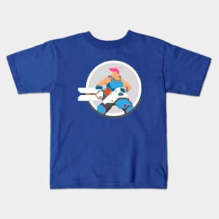 zarya overwatch Kids T-Shirt